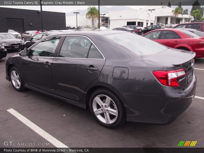 Magnetic Gray Metallic / Black 2012 Toyota Camry SE
