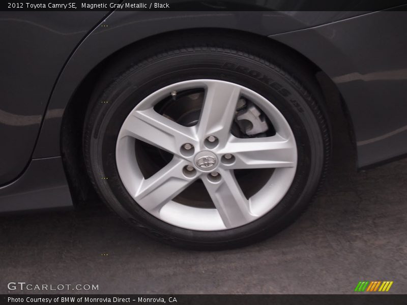 Magnetic Gray Metallic / Black 2012 Toyota Camry SE