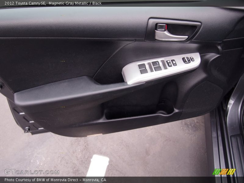 Magnetic Gray Metallic / Black 2012 Toyota Camry SE