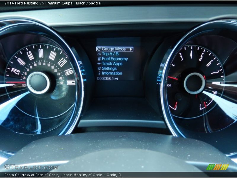  2014 Mustang V6 Premium Coupe V6 Premium Coupe Gauges