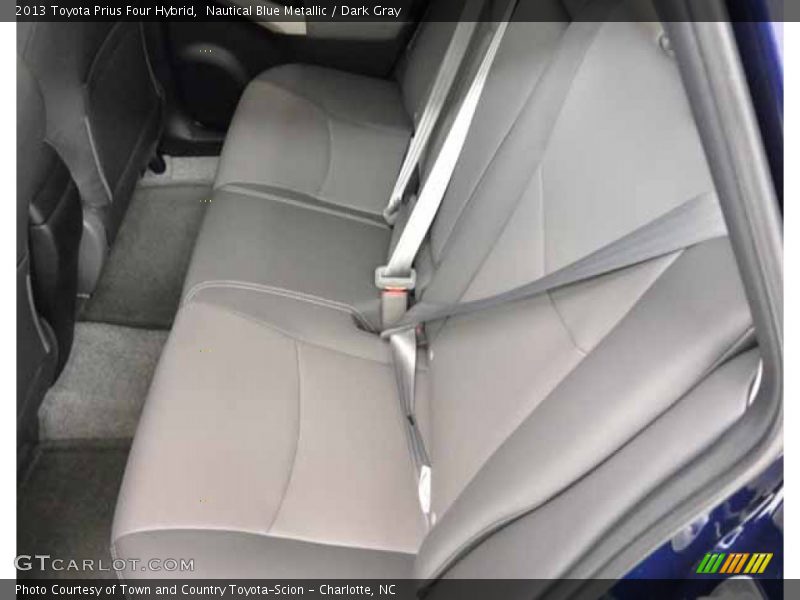 Nautical Blue Metallic / Dark Gray 2013 Toyota Prius Four Hybrid