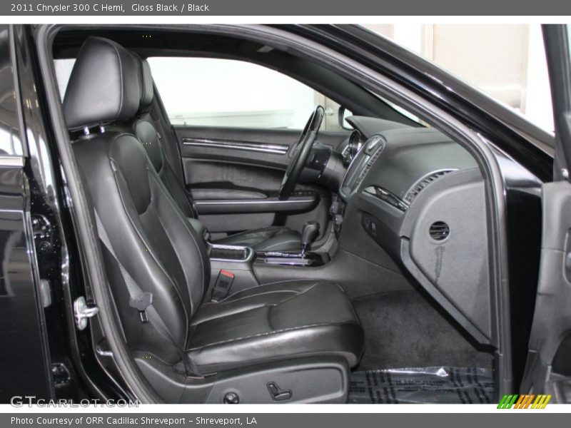 Gloss Black / Black 2011 Chrysler 300 C Hemi