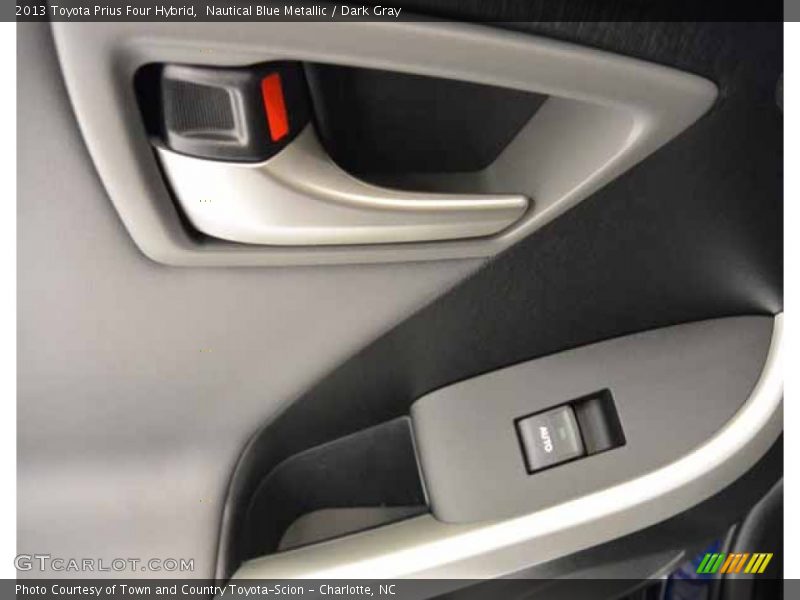 Nautical Blue Metallic / Dark Gray 2013 Toyota Prius Four Hybrid