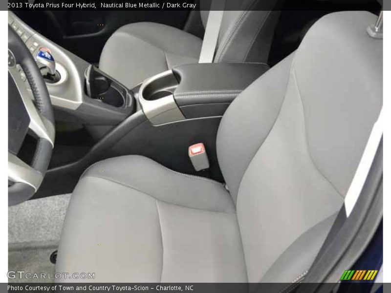 Nautical Blue Metallic / Dark Gray 2013 Toyota Prius Four Hybrid