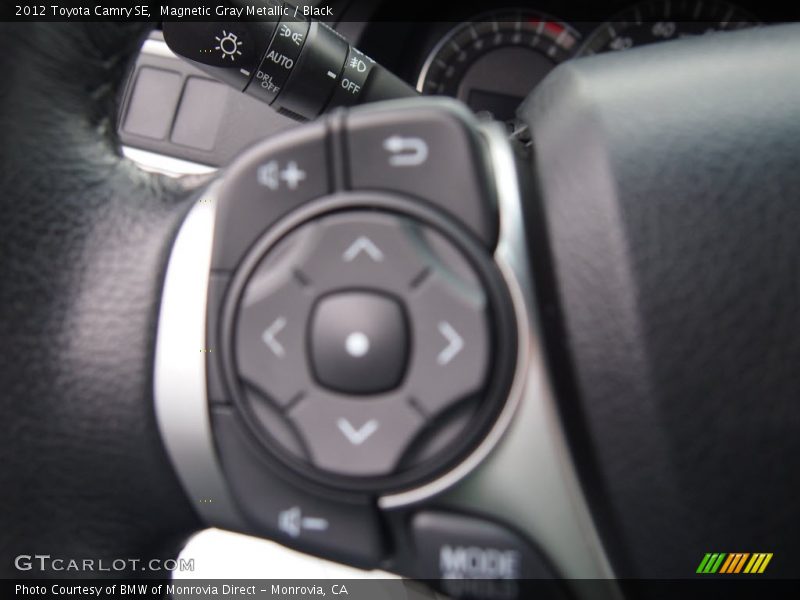 Magnetic Gray Metallic / Black 2012 Toyota Camry SE
