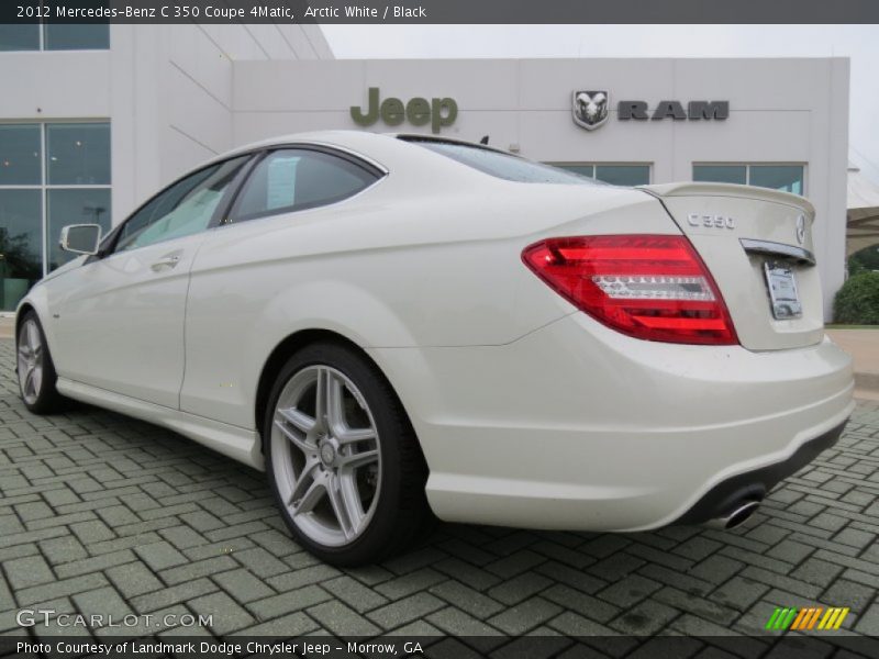  2012 C 350 Coupe 4Matic Arctic White