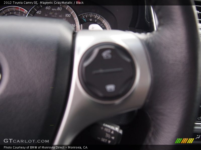Magnetic Gray Metallic / Black 2012 Toyota Camry SE