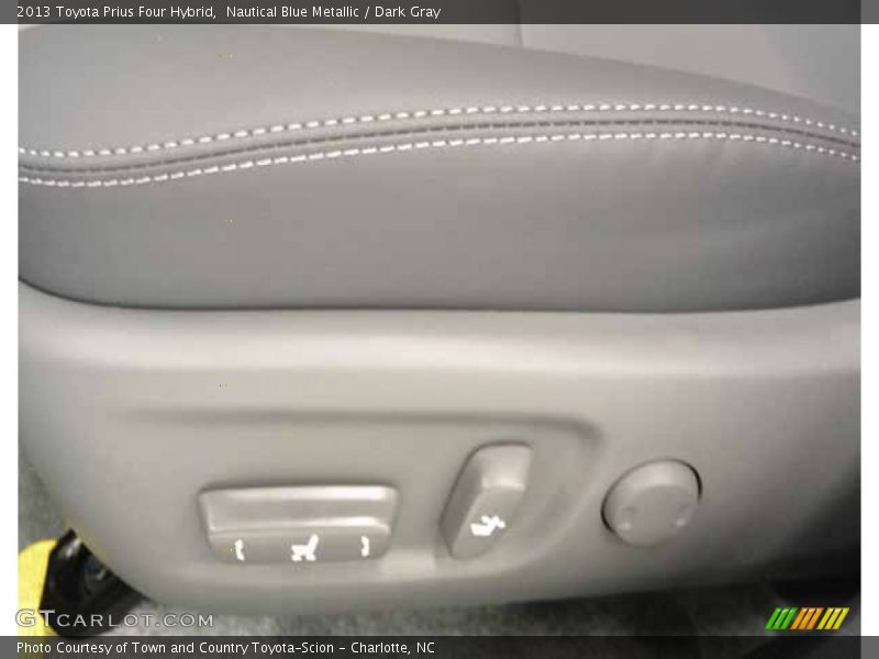 Nautical Blue Metallic / Dark Gray 2013 Toyota Prius Four Hybrid