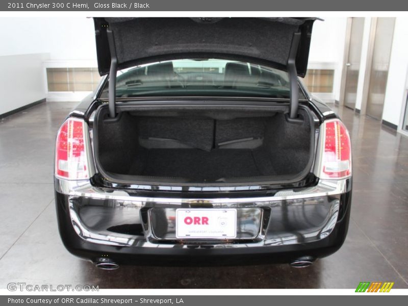 Gloss Black / Black 2011 Chrysler 300 C Hemi