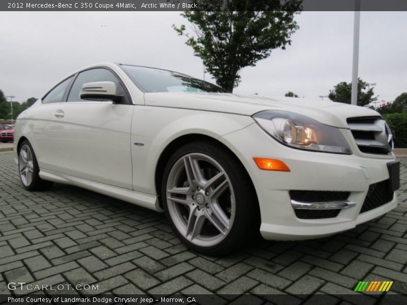 Front 3/4 View of 2012 C 350 Coupe 4Matic