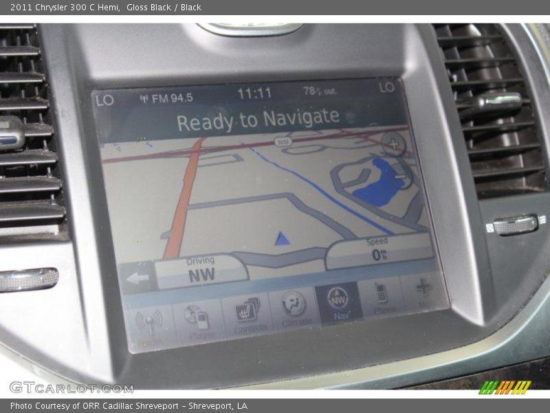 Gloss Black / Black 2011 Chrysler 300 C Hemi