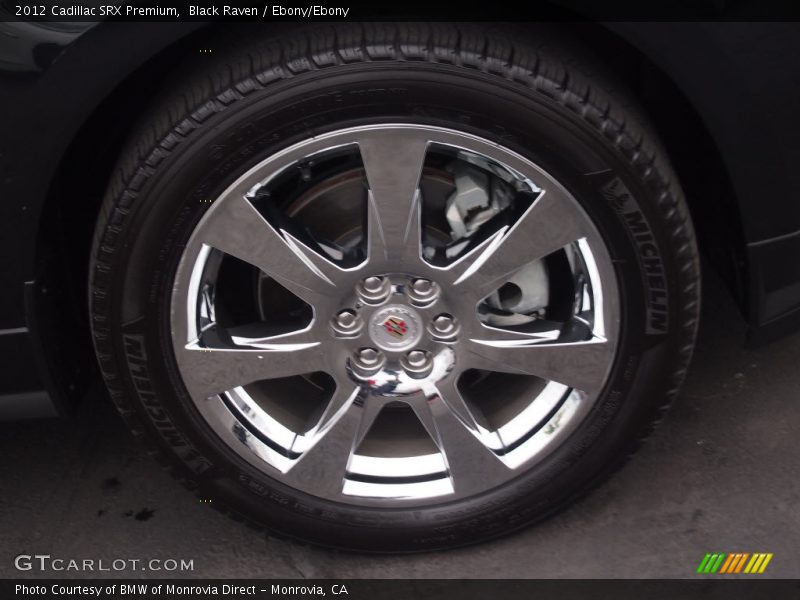 Black Raven / Ebony/Ebony 2012 Cadillac SRX Premium