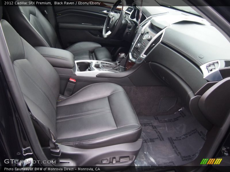 Black Raven / Ebony/Ebony 2012 Cadillac SRX Premium