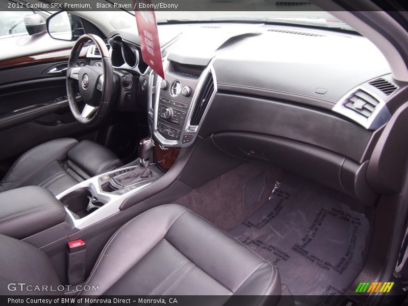 Black Raven / Ebony/Ebony 2012 Cadillac SRX Premium