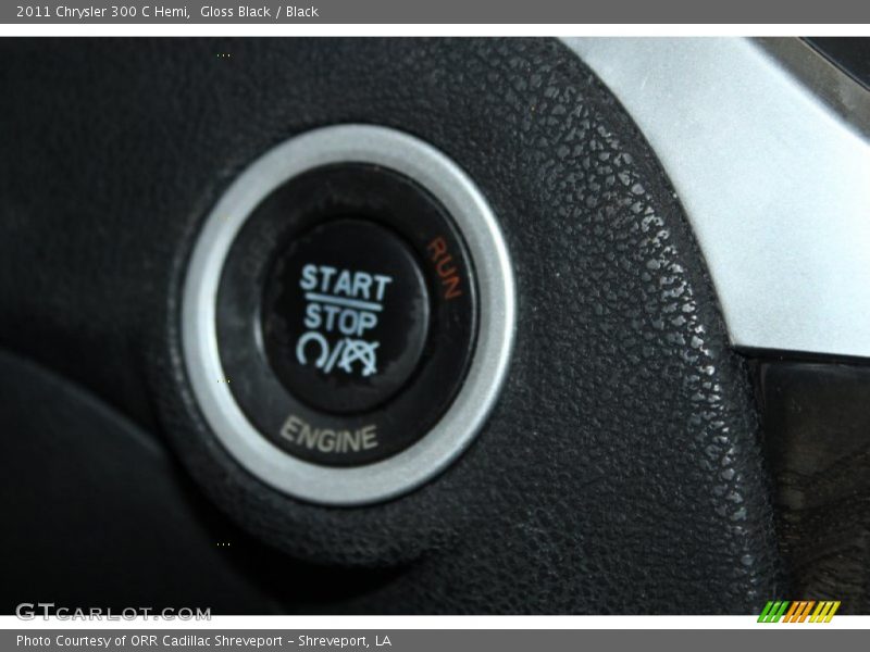 Gloss Black / Black 2011 Chrysler 300 C Hemi