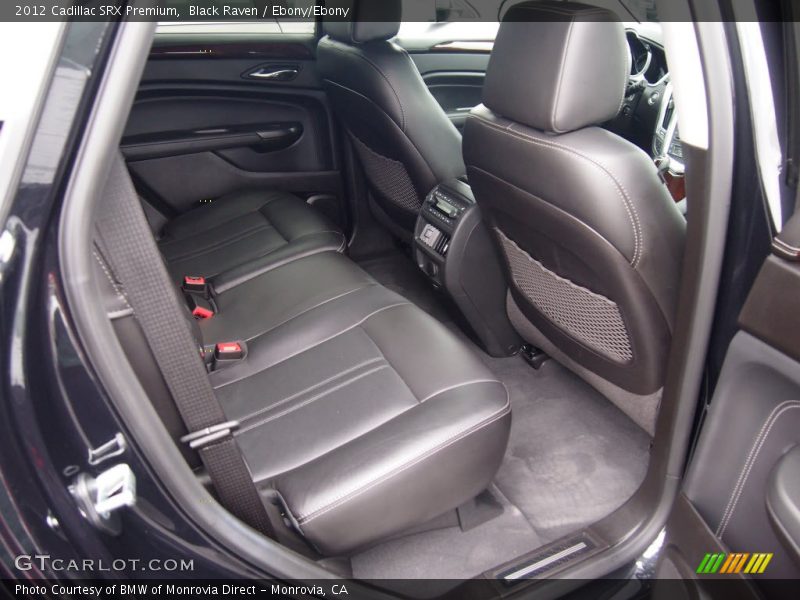 Black Raven / Ebony/Ebony 2012 Cadillac SRX Premium