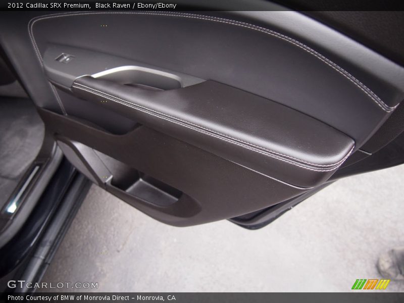 Black Raven / Ebony/Ebony 2012 Cadillac SRX Premium