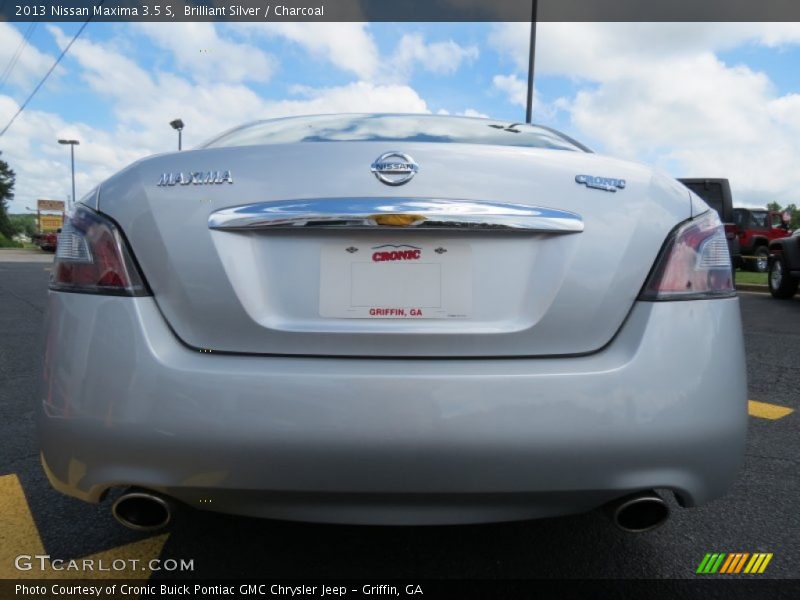 Brilliant Silver / Charcoal 2013 Nissan Maxima 3.5 S