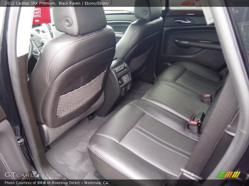 Black Raven / Ebony/Ebony 2012 Cadillac SRX Premium