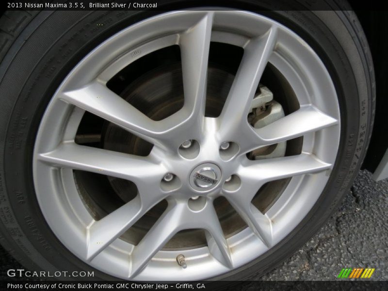Brilliant Silver / Charcoal 2013 Nissan Maxima 3.5 S