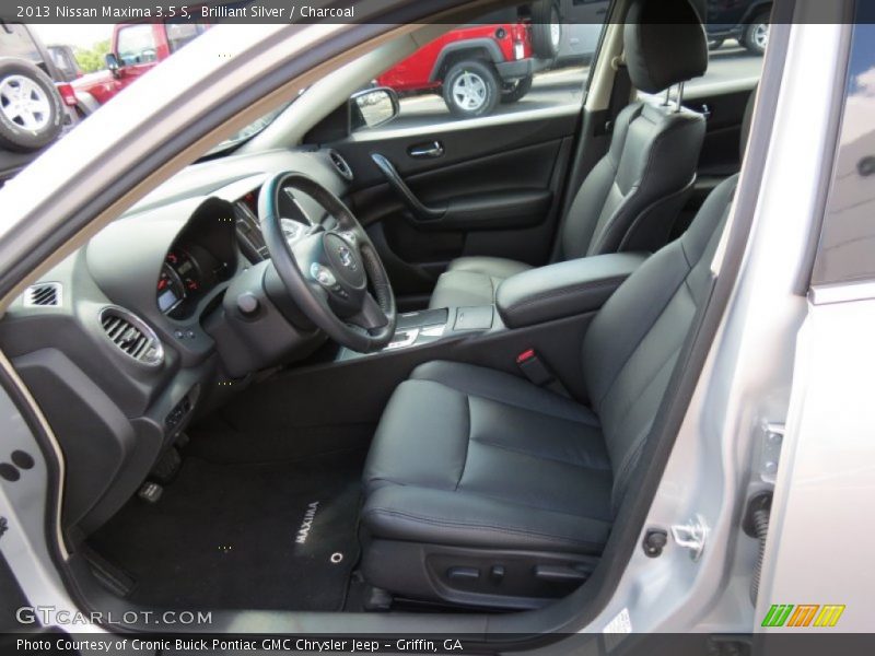 Brilliant Silver / Charcoal 2013 Nissan Maxima 3.5 S