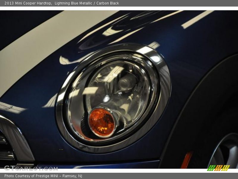 Lightning Blue Metallic / Carbon Black 2013 Mini Cooper Hardtop
