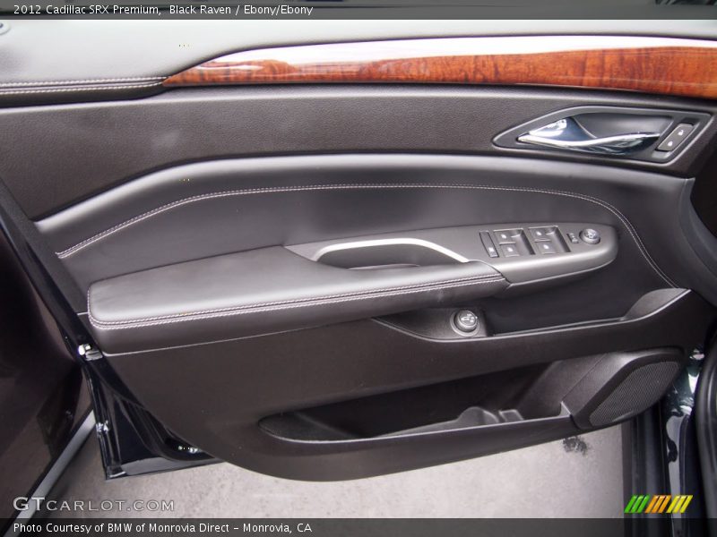 Black Raven / Ebony/Ebony 2012 Cadillac SRX Premium