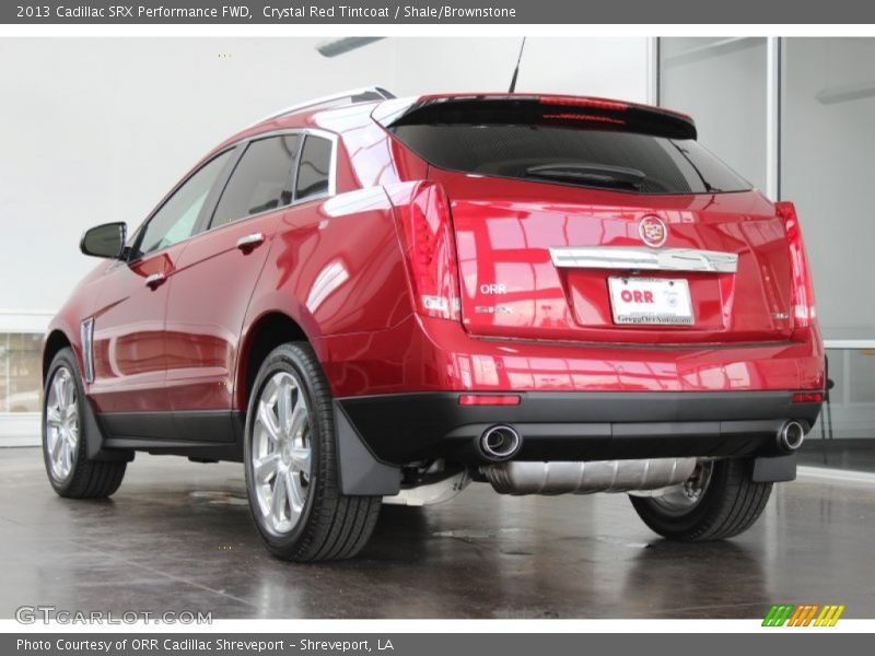 Crystal Red Tintcoat / Shale/Brownstone 2013 Cadillac SRX Performance FWD