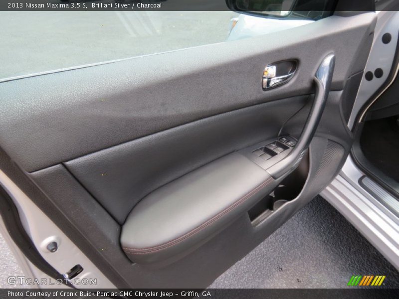 Brilliant Silver / Charcoal 2013 Nissan Maxima 3.5 S