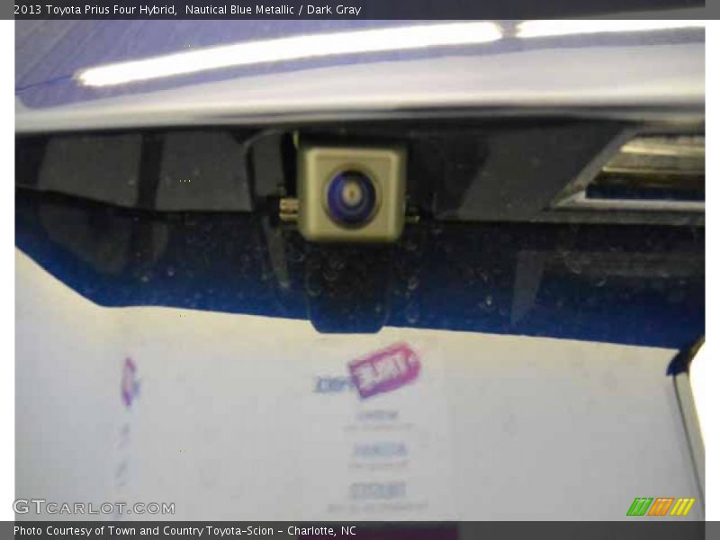 Nautical Blue Metallic / Dark Gray 2013 Toyota Prius Four Hybrid