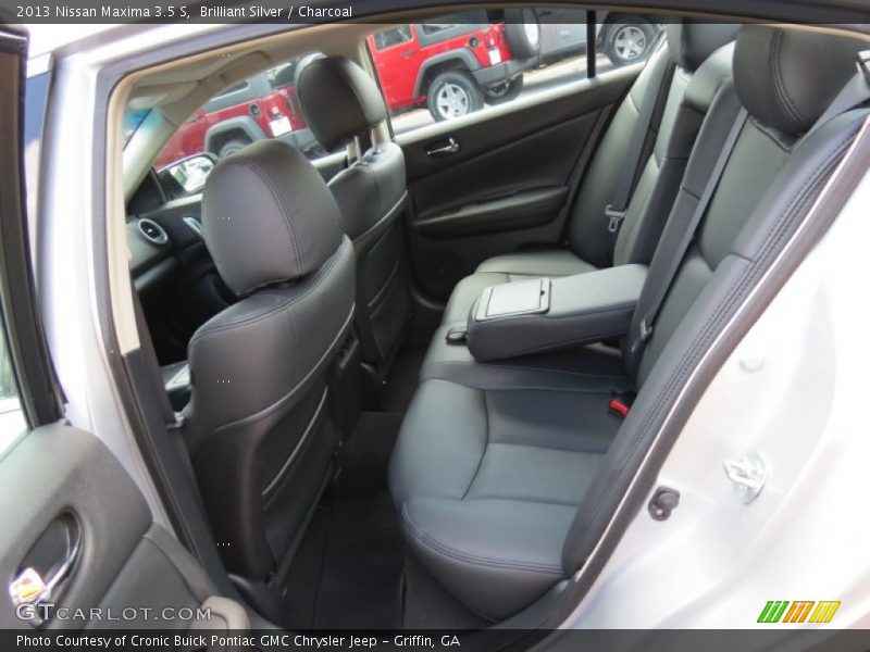 Brilliant Silver / Charcoal 2013 Nissan Maxima 3.5 S