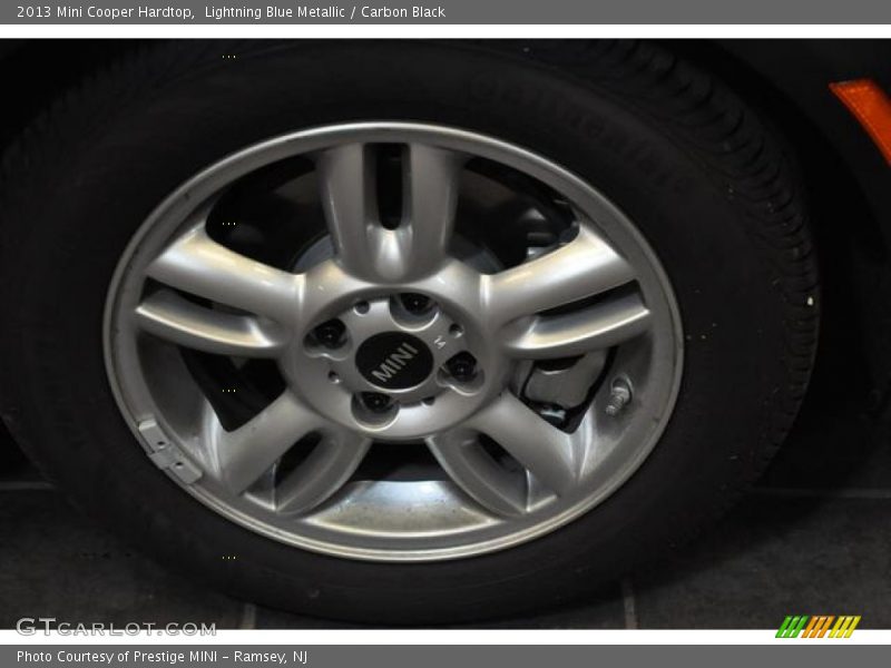 Lightning Blue Metallic / Carbon Black 2013 Mini Cooper Hardtop