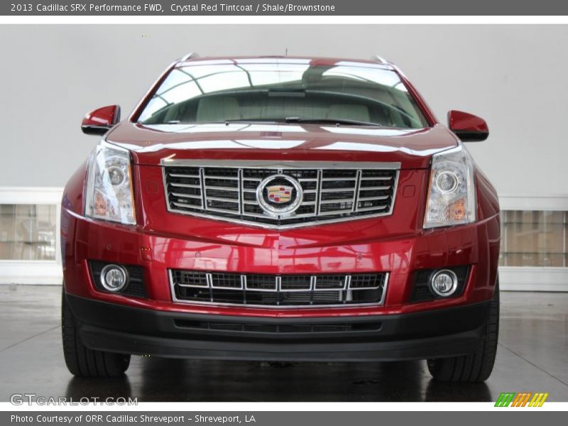 Crystal Red Tintcoat / Shale/Brownstone 2013 Cadillac SRX Performance FWD