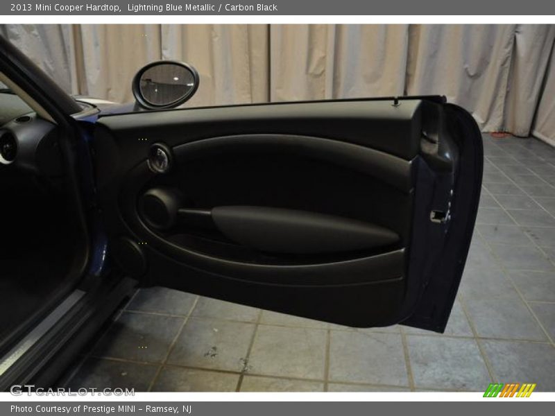 Lightning Blue Metallic / Carbon Black 2013 Mini Cooper Hardtop