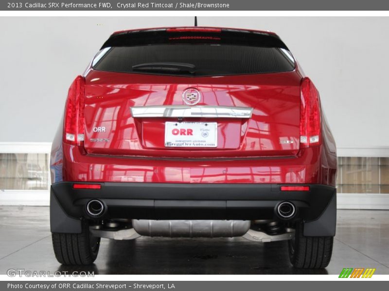 Crystal Red Tintcoat / Shale/Brownstone 2013 Cadillac SRX Performance FWD