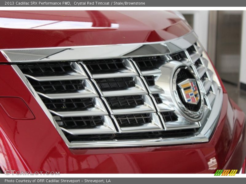 Crystal Red Tintcoat / Shale/Brownstone 2013 Cadillac SRX Performance FWD