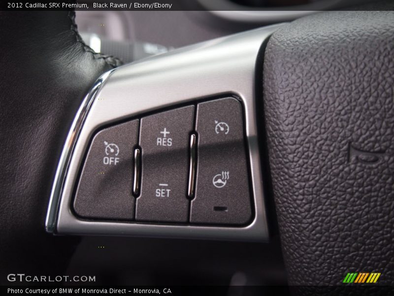 Black Raven / Ebony/Ebony 2012 Cadillac SRX Premium
