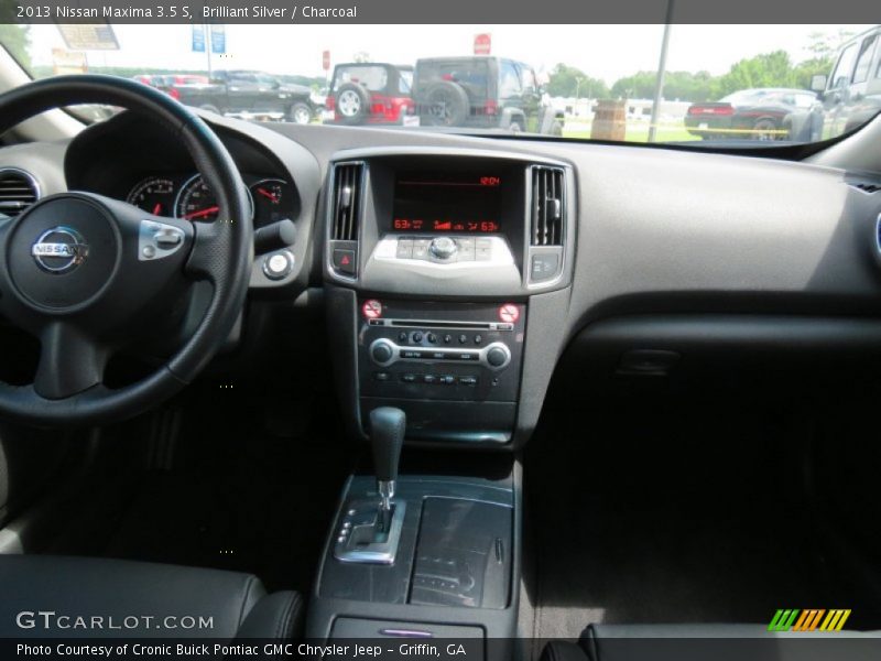Brilliant Silver / Charcoal 2013 Nissan Maxima 3.5 S