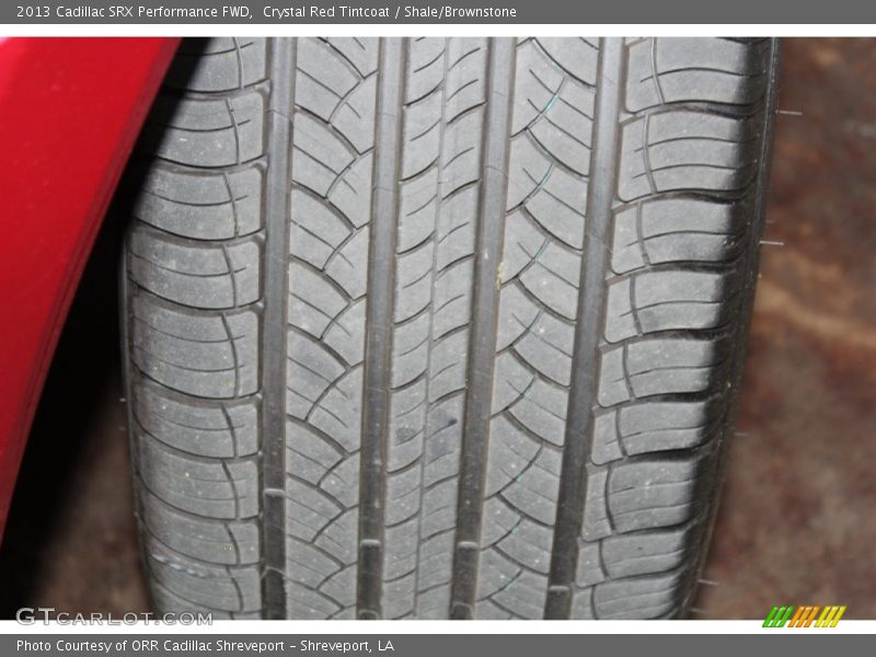 Crystal Red Tintcoat / Shale/Brownstone 2013 Cadillac SRX Performance FWD