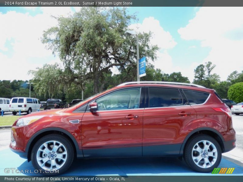  2014 Escape Titanium 2.0L EcoBoost Sunset