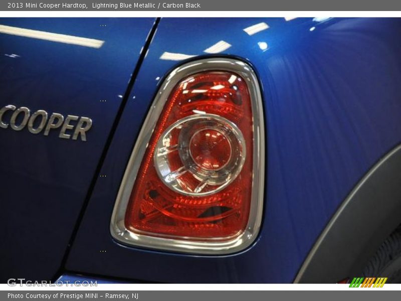 Lightning Blue Metallic / Carbon Black 2013 Mini Cooper Hardtop