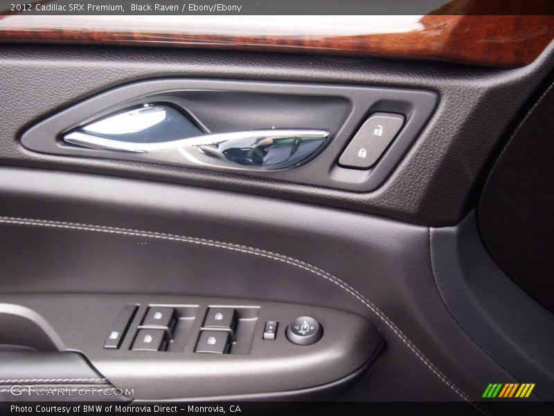 Black Raven / Ebony/Ebony 2012 Cadillac SRX Premium