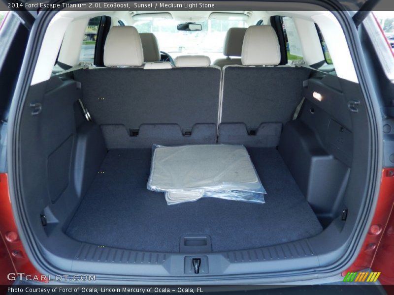  2014 Escape Titanium 2.0L EcoBoost Trunk