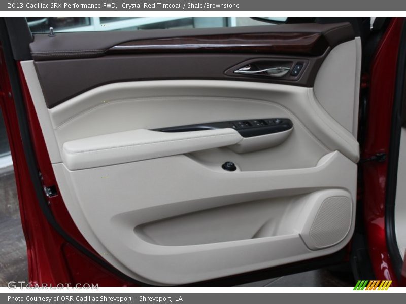 Crystal Red Tintcoat / Shale/Brownstone 2013 Cadillac SRX Performance FWD