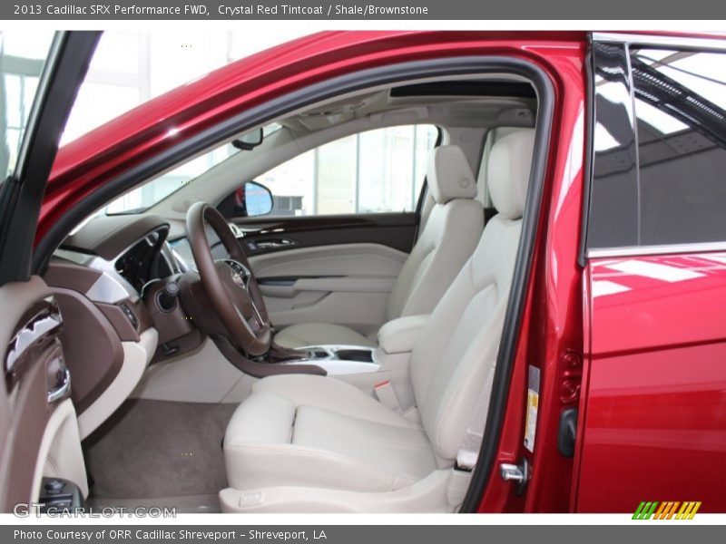 Crystal Red Tintcoat / Shale/Brownstone 2013 Cadillac SRX Performance FWD