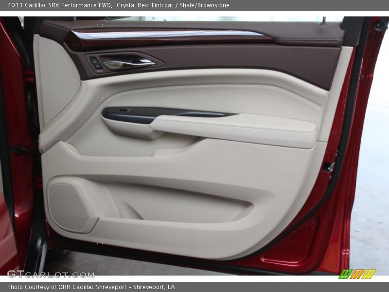 Crystal Red Tintcoat / Shale/Brownstone 2013 Cadillac SRX Performance FWD