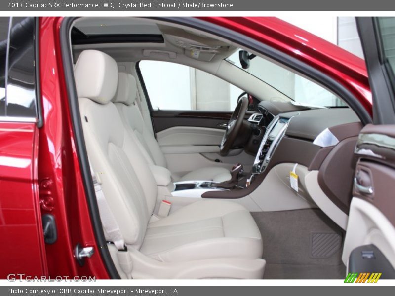 Crystal Red Tintcoat / Shale/Brownstone 2013 Cadillac SRX Performance FWD