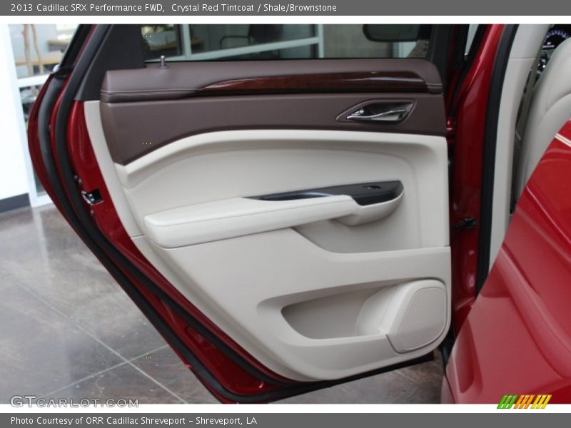 Crystal Red Tintcoat / Shale/Brownstone 2013 Cadillac SRX Performance FWD