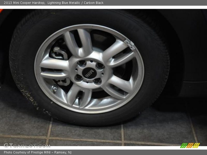 Lightning Blue Metallic / Carbon Black 2013 Mini Cooper Hardtop