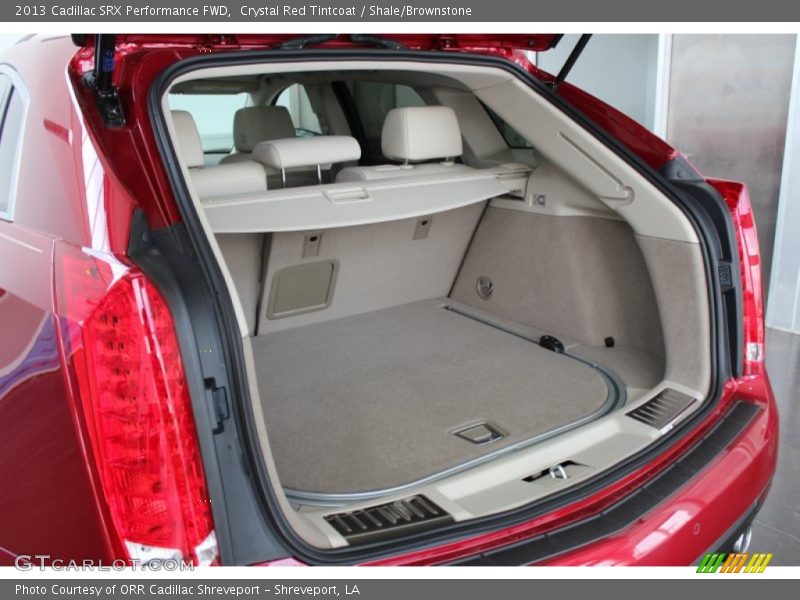Crystal Red Tintcoat / Shale/Brownstone 2013 Cadillac SRX Performance FWD